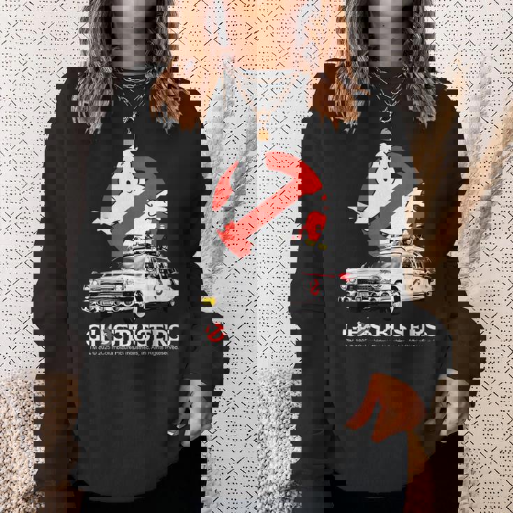 ゴーストバスターズ ハロウィン デザイン Ecto 1 スウェットシャツ 彼女への贈り物