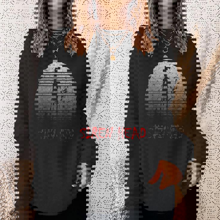 サイレンヘッドクリプティッドフォークロア スウェットシャツ 彼女への贈り物