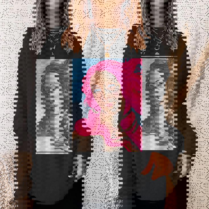 サンドロ・ボッティチェリ作 ピンクの髪の金星 スウェットシャツ 彼女への贈り物