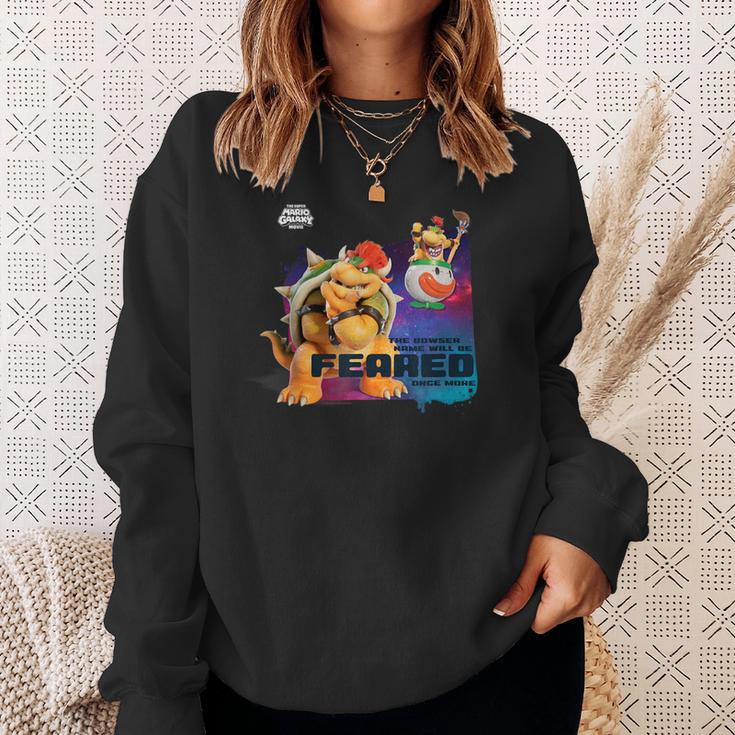 ザ・スーパーマリオギャラクシー・ムービー Bowser Feared スウェットシャツ 彼女への贈り物