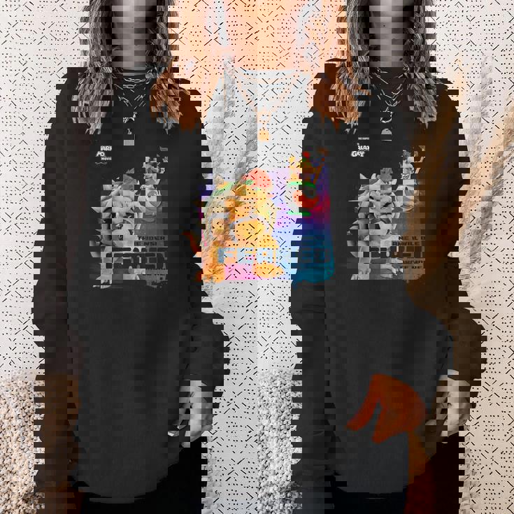 ザ・スーパーマリオギャラクシー・ムービー Bowser Feared スウェットシャツ 彼女への贈り物