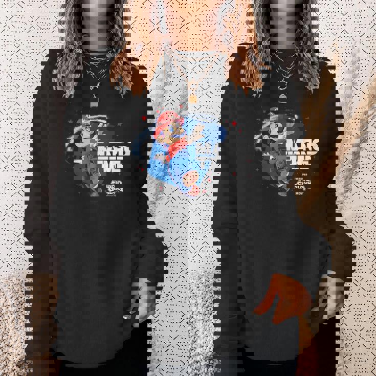 ザ・スーパーマリオギャラクシー・ムービー Timepin スウェットシャツ 彼女への贈り物