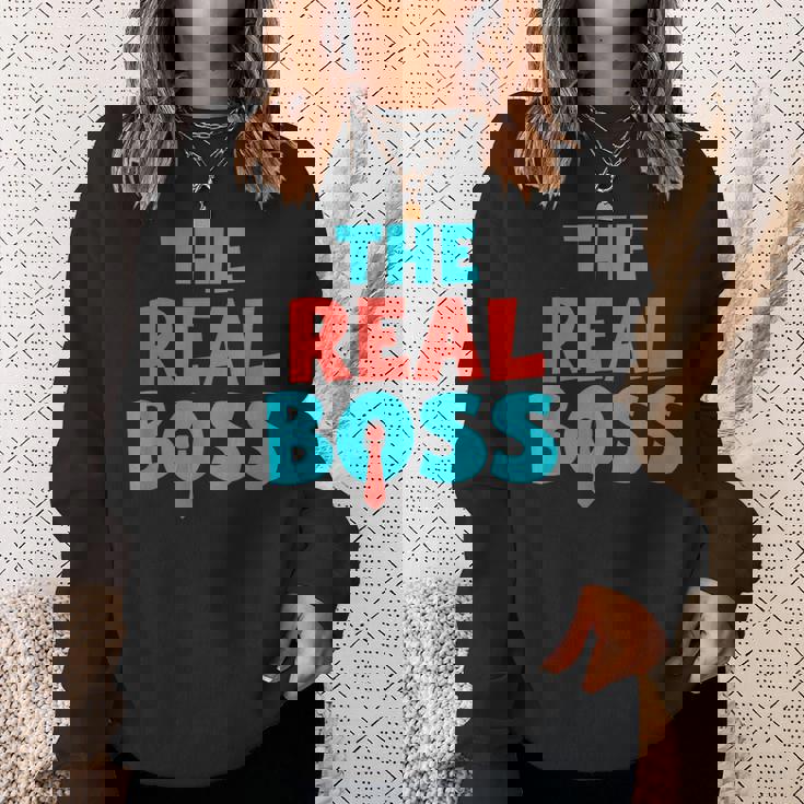 ザ・リアル・ボス スウェットシャツ 彼女への贈り物