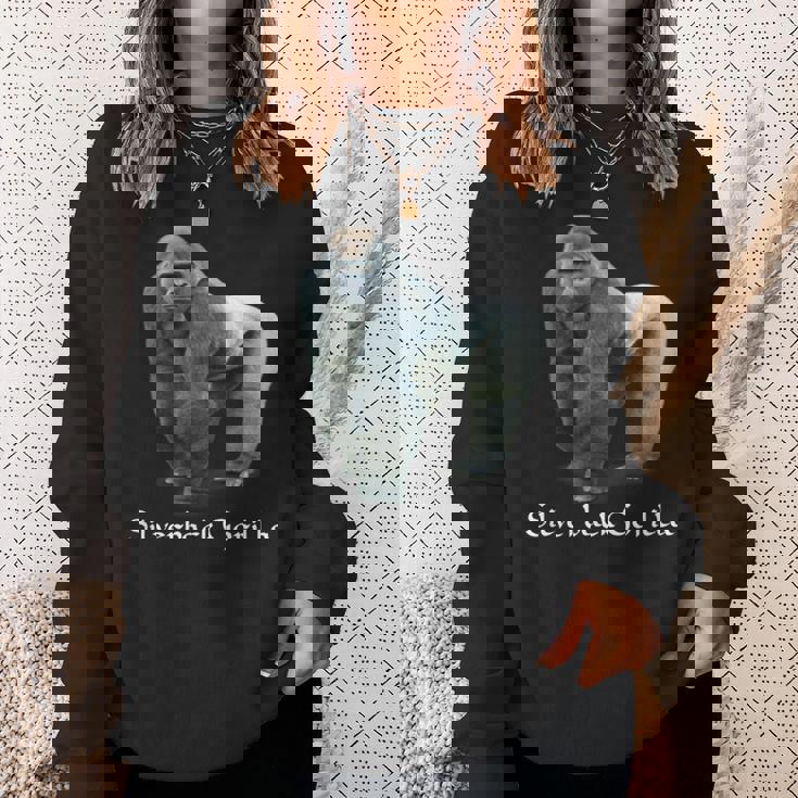 シルバーバック ゴリラ スウェットシャツ 彼女への贈り物