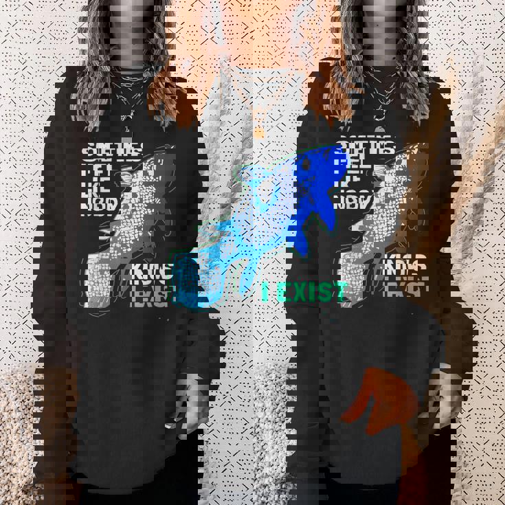 シーラカンス I Exist スウェットシャツ 彼女への贈り物