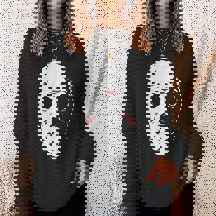 ジェイソンホッケーマスク ハロウィンシャツ 13日の金曜日 スウェットシャツ 彼女への贈り物