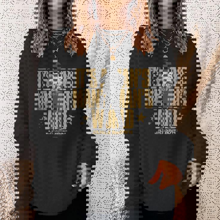 ジェームス・ブラウン・マンのワールド・ダンシング・シルエット スウェットシャツ 彼女への贈り物