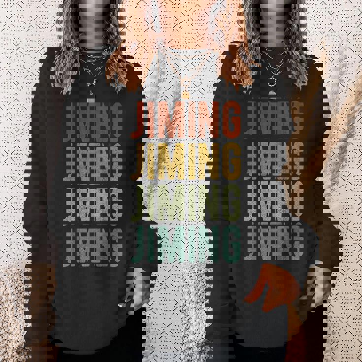 ジミンシティチャイナレトロ スウェットシャツ 彼女への贈り物