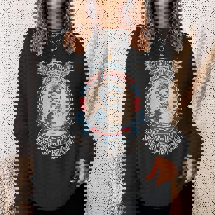 ジョン・ブラウンがヴィンテージを撃っただろう誰かと決して議論しないでください 長袖tシャツ スウェットシャツ 彼女への贈り物