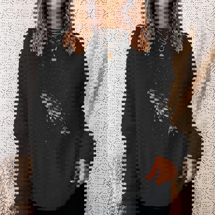 ジンベイザメ 星 クール 海洋 動物好き 海洋生物 スウェットシャツ 彼女への贈り物