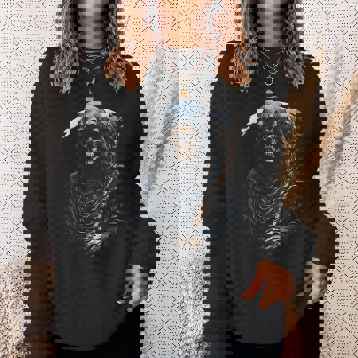 スカル死神 スウェットシャツ 彼女への贈り物