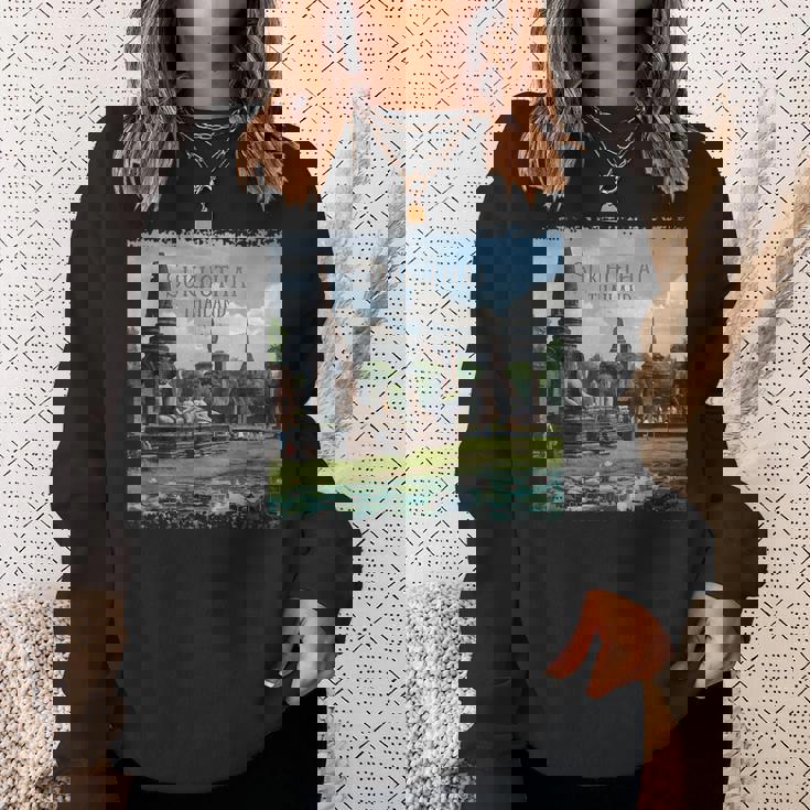 スコータイ、タイ スウェットシャツ 彼女への贈り物