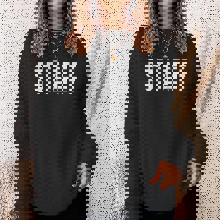 スタッフ 長袖tシャツ スウェットシャツ 彼女への贈り物