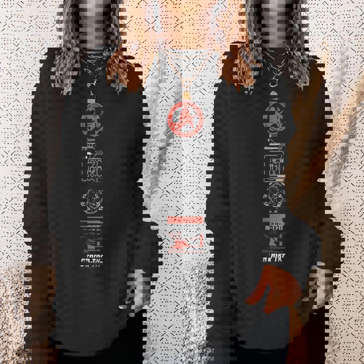 スタートレック 宇宙艦隊コマンド Uss エンタープライズ Ncc-1701-D スウェットシャツ 彼女への贈り物