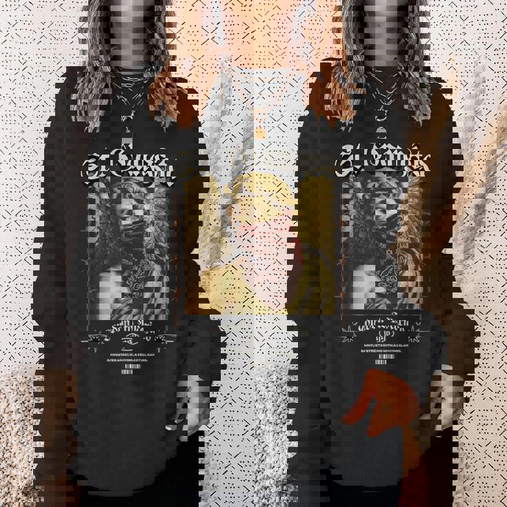 ストリートウェア ギャングスター エンジェル 大胆なアーバンエステック スウェットシャツ 彼女への贈り物