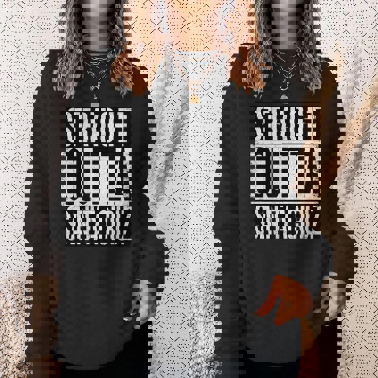 ストレート・アウタ・サンタクルーズ スウェットシャツ 彼女への贈り物