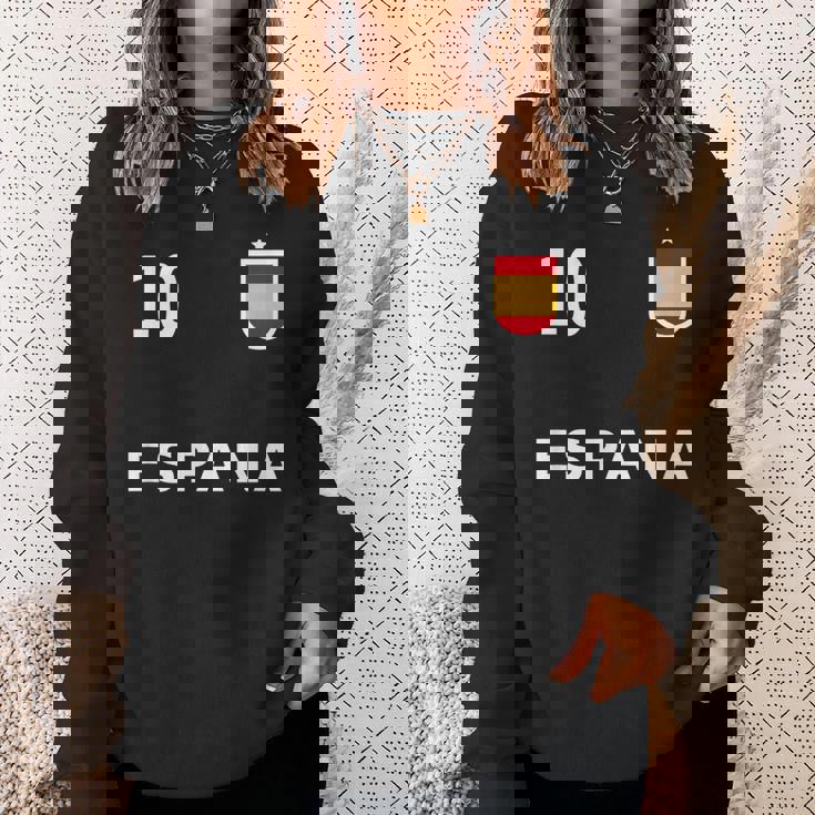 スペイン サッカー フットボール ナンバー10 10ファン スウェットシャツ 彼女への贈り物