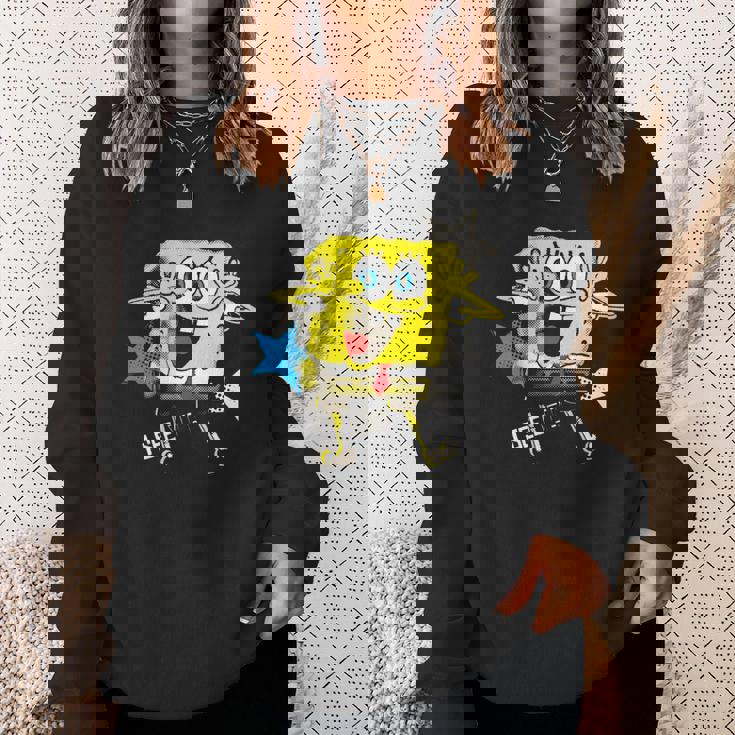 スポンジボブ スクエアパンツ スポンジボブee You 長袖tシャツ スウェットシャツ 彼女への贈り物