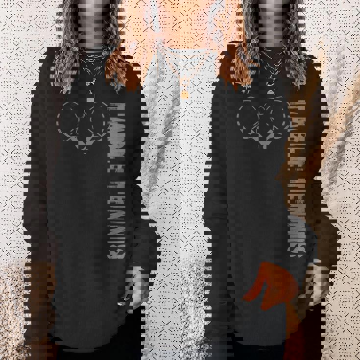 スポーツ 卓球 長袖tシャツ スウェットシャツ 彼女への贈り物