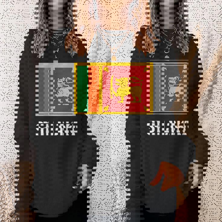 スリランカ国旗シャツ スリランカ スウェットシャツ 彼女への贈り物