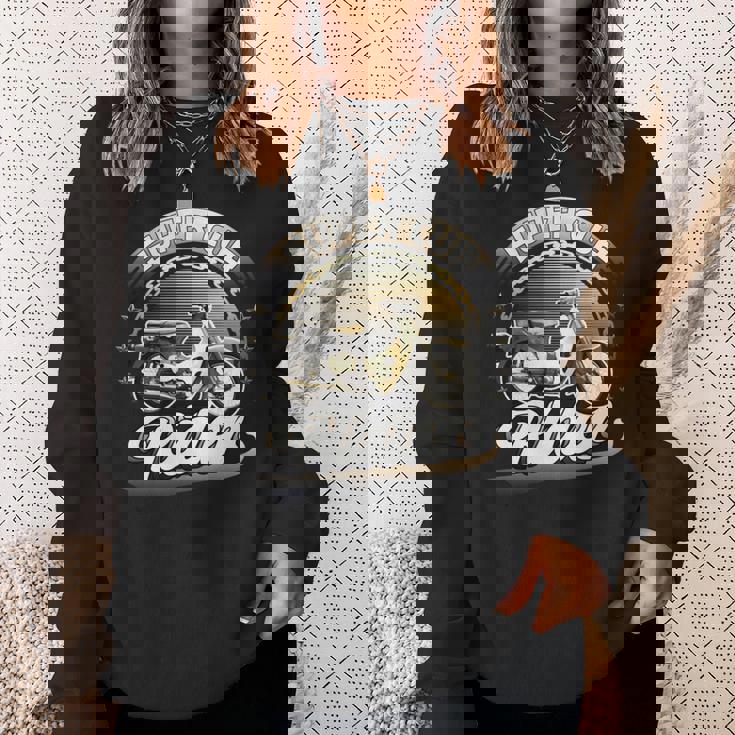 スーパーカブライダー C100 原付バイク レトロジャパン 長袖tシャツ スウェットシャツ 彼女への贈り物