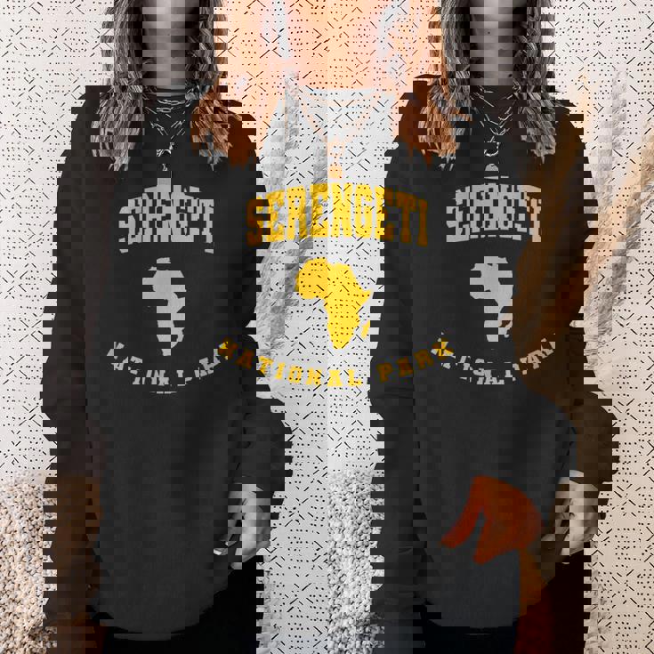 セレンゲティ国立公園 アフリカ スウェットシャツ 彼女への贈り物