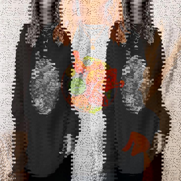 タンドオリ チキンカレー マサラ焼 インド辛口 スウェットシャツ 彼女への贈り物