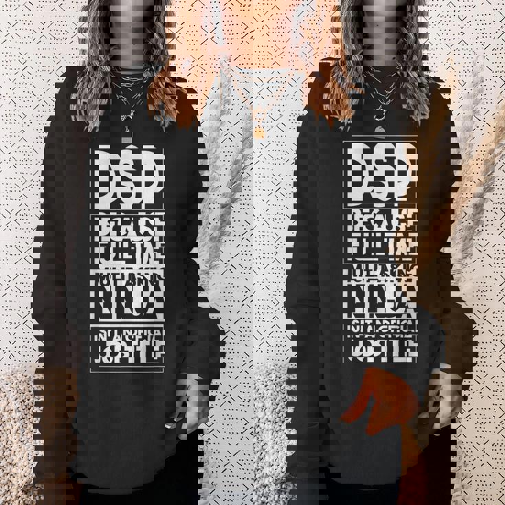 ダイレクトサポート プロフェッショナル Dsp ワーカー 介護者 おもしろ Dsp スウェットシャツ 彼女への贈り物