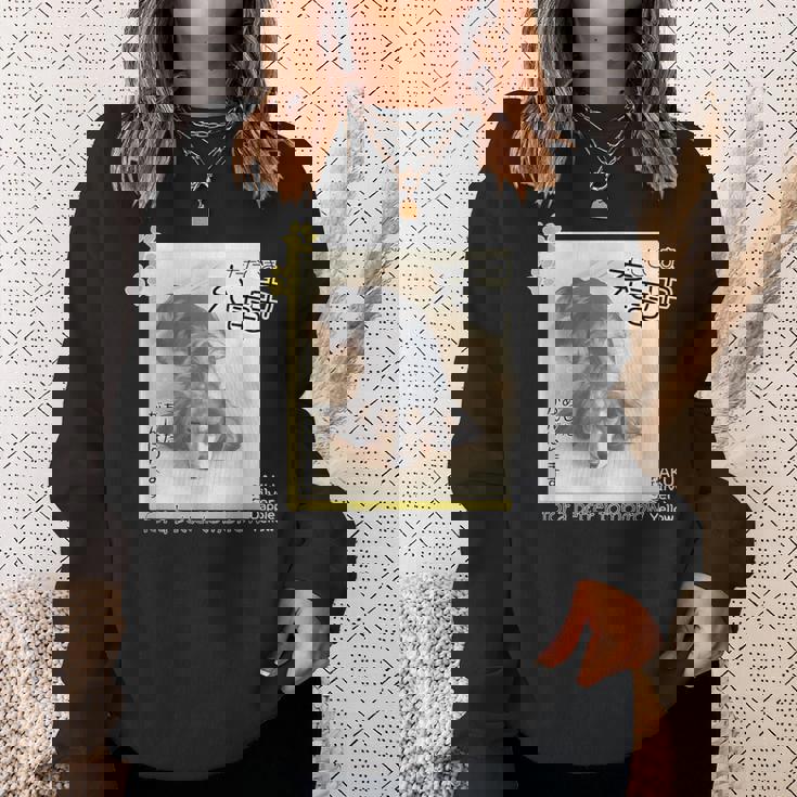 ダックス ミニチュアダックス シルバーダップル らく 充電中 明日がんばる 犬 スウェットシャツ 彼女への贈り物