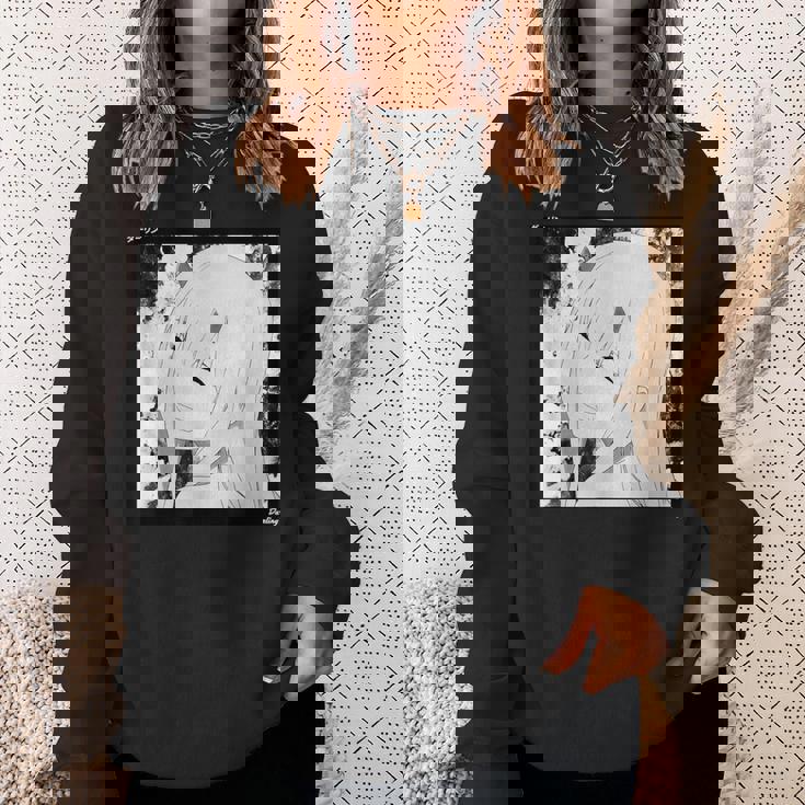 ダーリン日本アニメ ゼロツーノベルティ スウェットシャツ 彼女への贈り物