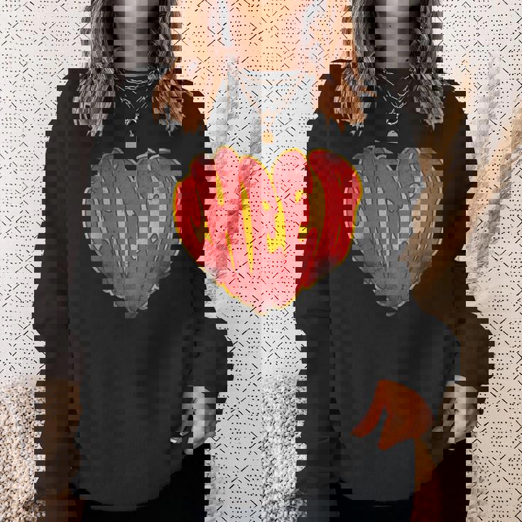 チア チアリーディング ハート ヴィンテージ チア スウェットシャツ 彼女への贈り物