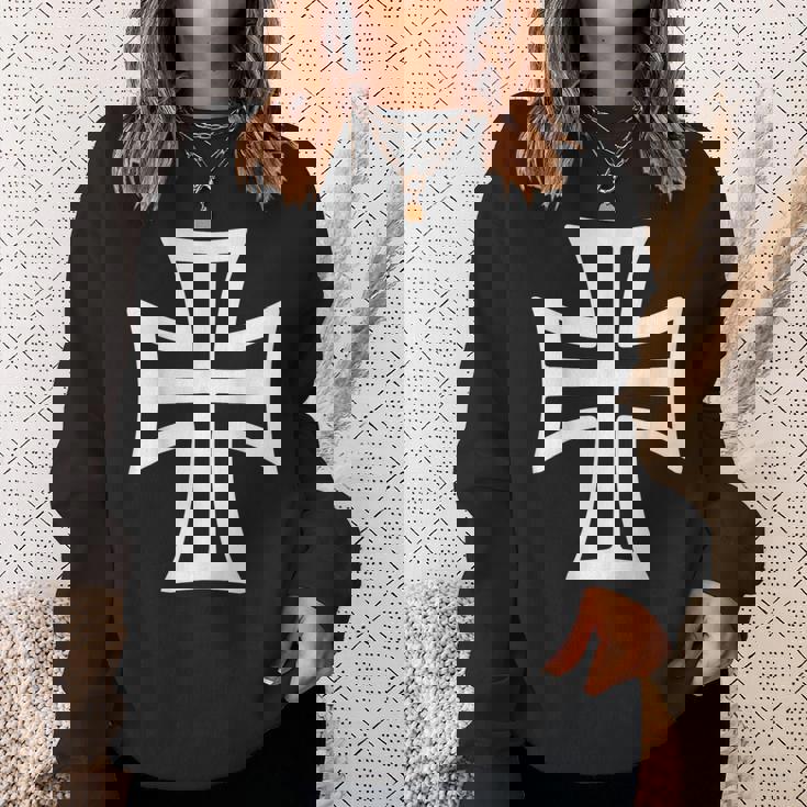 チェーンメール 面白い 中世の騎士 レン・フェア 馬上槍試合 スウェットシャツ 彼女への贈り物