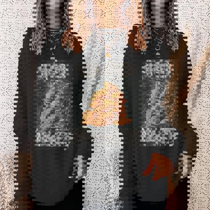 チキンナゲットシャツ 奇妙なチキンナゲット スウェットシャツ 彼女への贈り物