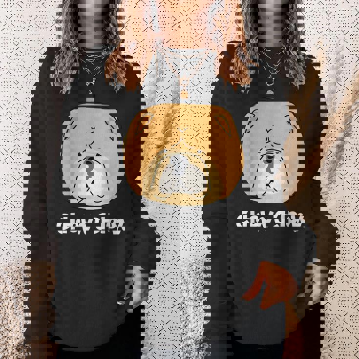 チャウチャウ 脂肪と可愛い ドッグブリード ふわふわチャウチャウ スウェットシャツ 彼女への贈り物