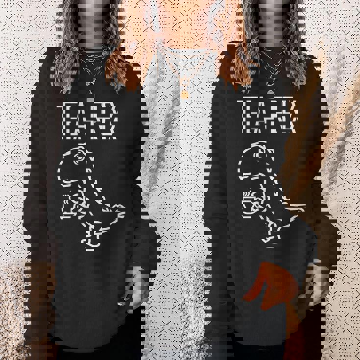 ティーレックス ファニーt-Rex ティラノサウルス 恐竜 長袖tシャツ スウェットシャツ 彼女への贈り物