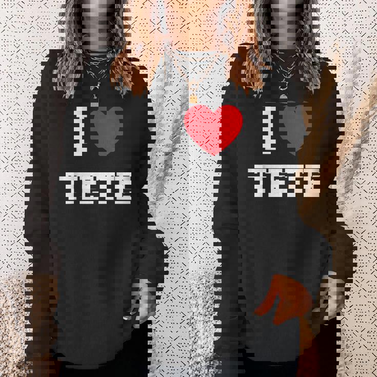 テテが大好き スウェットシャツ 彼女への贈り物