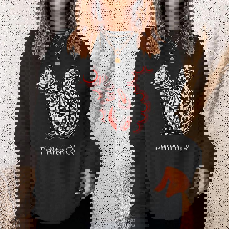 トライバル リス ペンドルトン オレゴン Pnw ネイティブアメリカン スウェットシャツ 彼女への贈り物