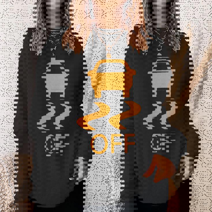 トラクションコントロールオフtシャツ スウェットシャツ 彼女への贈り物