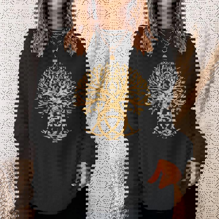 トリケトラ 生命の木 スウェットシャツ 彼女への贈り物