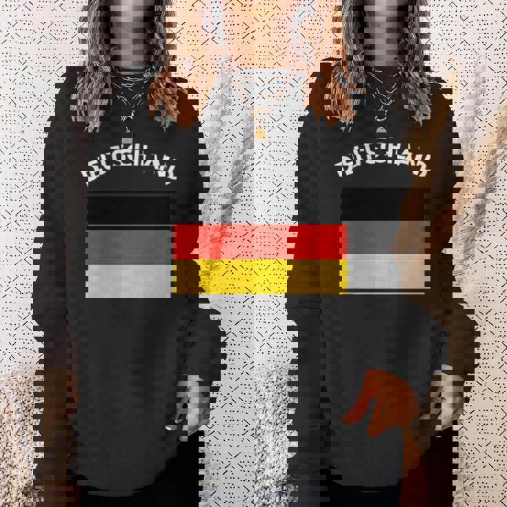 ドイツの誇りのドイツ国旗 ドイツ国旗 スウェットシャツ 彼女への贈り物