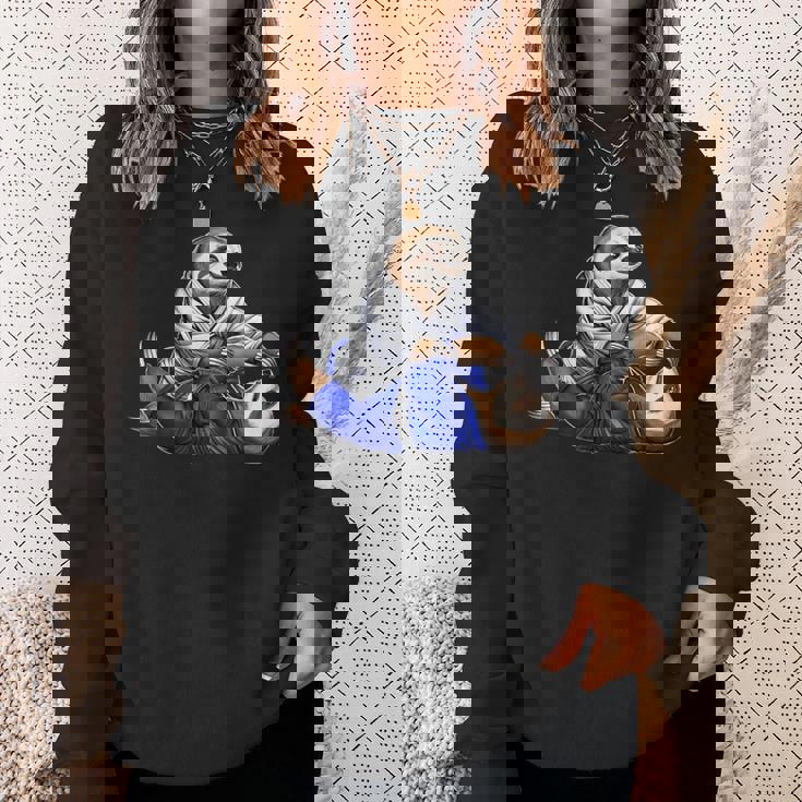 ナマケモノ ブラジリアン柔術 Bjj グラップリング 柔道 武道 スウェットシャツ 彼女への贈り物