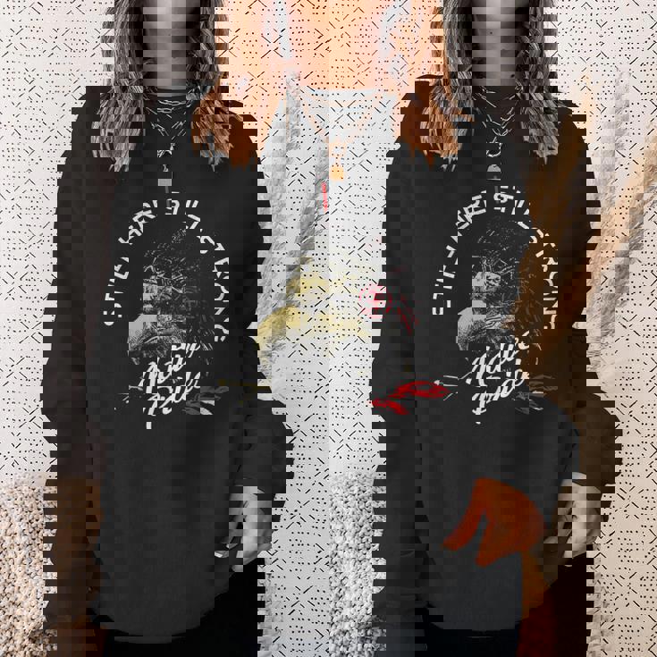 ネイティブアメリカン ヘリテージ 先住民の誇りネイティブアメリカン スウェットシャツ 彼女への贈り物