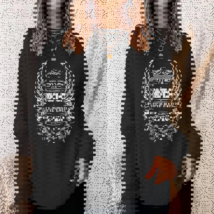 ノートン-チームノートンライフタイムメンバー-ノートンファミリー スウェットシャツ 彼女への贈り物