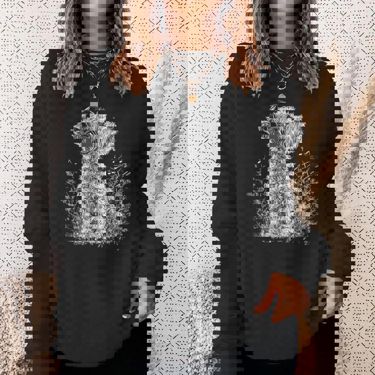 ノーフォークテリア ドッグミュージックヘッドホン ノーフォークテリア スウェットシャツ 彼女への贈り物