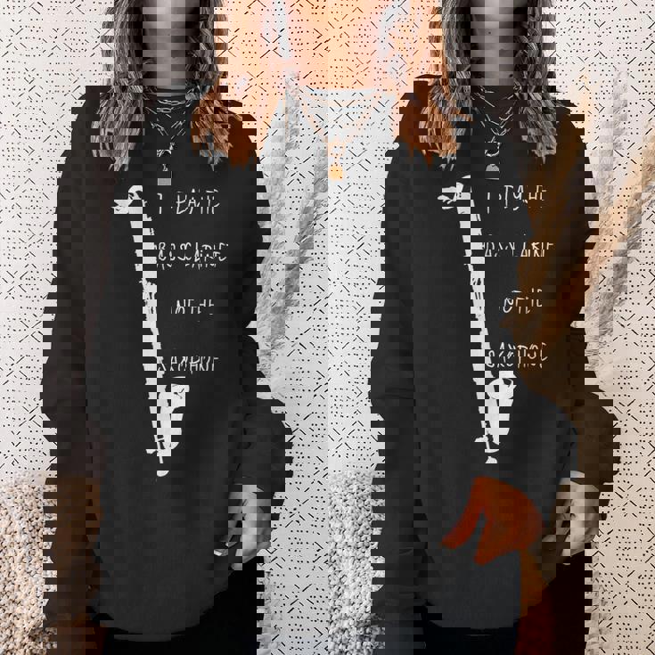 バスクラリネット スウェットシャツ 彼女への贈り物