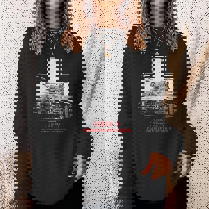 バトルタンクww2戦車タイガーi スウェットシャツ 彼女への贈り物