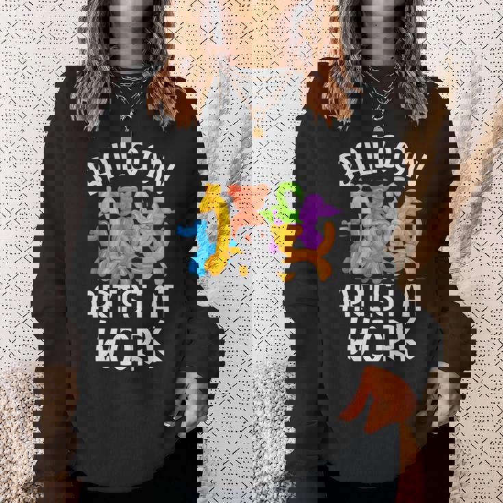 バルーンアート バルーンフェスティバル バルーンモデルの仕事 長袖tシャツ スウェットシャツ 彼女への贈り物