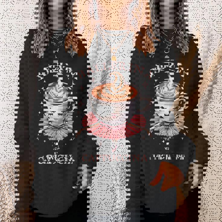 バレリーナ カプチーノ ミーム ブレイン イタリアン スウェットシャツ 彼女への贈り物