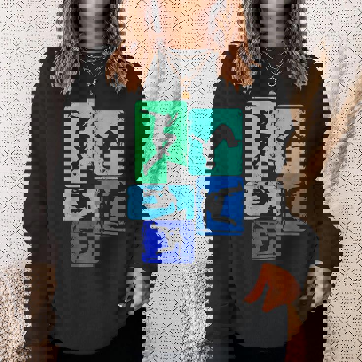 パルクールトレーサーフリーランナーフリーランニングキッズボーイズメンズ スウェットシャツ 彼女への贈り物