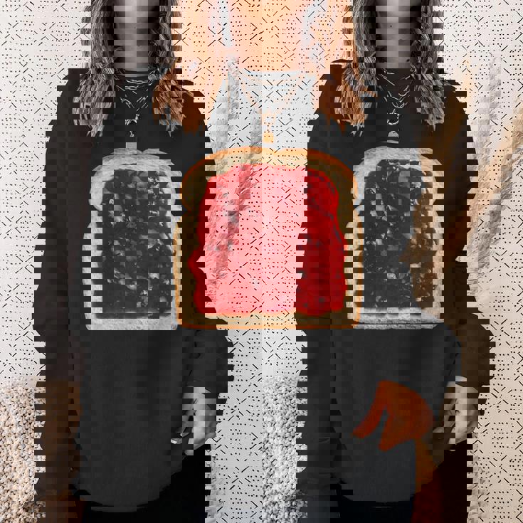 パン ジャムトースト グルテン スウェットシャツ 彼女への贈り物